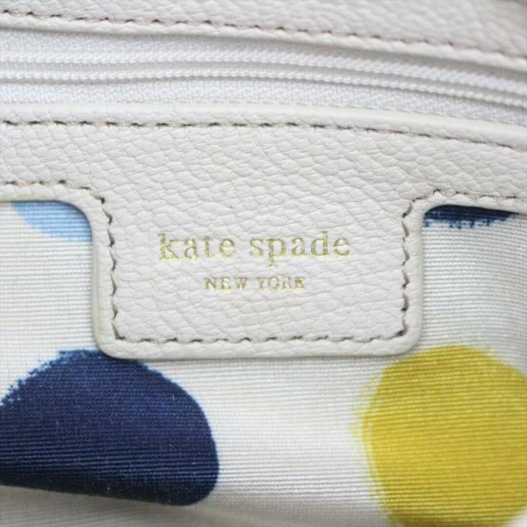 kate spade new york(ケイトスペードニューヨーク)のKate spade(ケイトスペード) ショルダーバッグ美品  - PXRU1860 アイボリー レザー レディースのバッグ(ショルダーバッグ)の商品写真