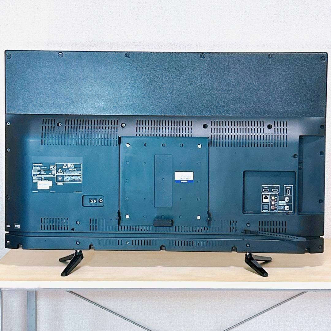 東芝(トウシバ)のTOSHIBA 40型 フルハイビジョン 液晶テレビ REGZA 2017年 黒 スマホ/家電/カメラのテレビ/映像機器(テレビ)の商品写真