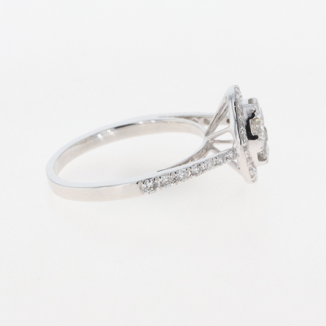 メレダイヤ デザインリング 11号 K18 【中古】 レディースのアクセサリー(リング(指輪))の商品写真