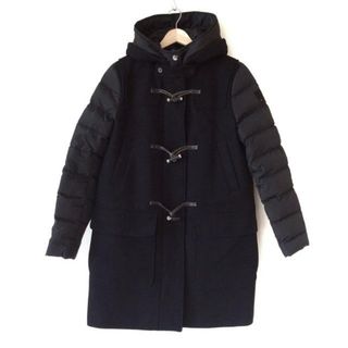 トミーヒルフィガー(TOMMY HILFIGER)のTOMMY HILFIGER(トミーヒルフィガー) ダウンコート サイズS レディース - 黒 長袖/冬(ダウンコート)