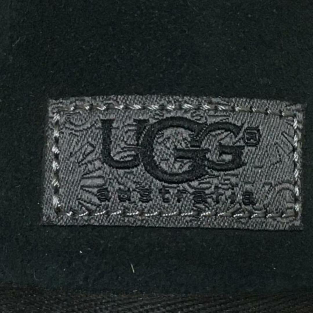 UGG(アグ)のUGG(アグ) ショートブーツ 22 レディース クラシック ミニ 5854 黒×ダークグレー ムートン レディースの靴/シューズ(ブーツ)の商品写真