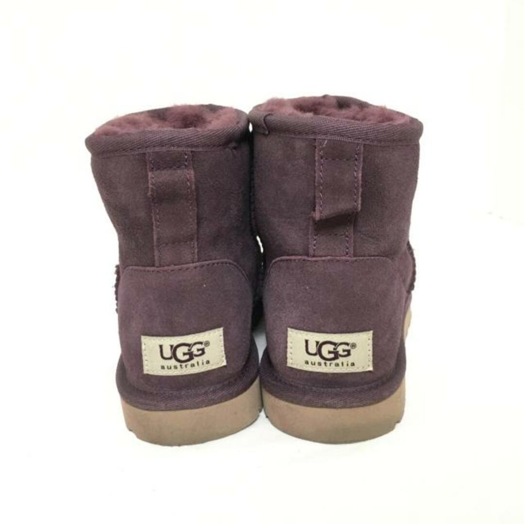 UGG(アグ)のUGG(アグ) ショートブーツ 22 レディース クラシック ミニ 5854 パープル ムートン レディースの靴/シューズ(ブーツ)の商品写真