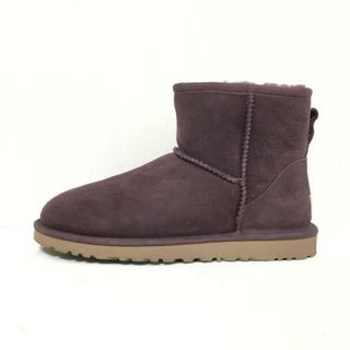 アグ(UGG)のUGG(アグ) ショートブーツ 22 レディース クラシック ミニ 5854 パープル ムートン(ブーツ)