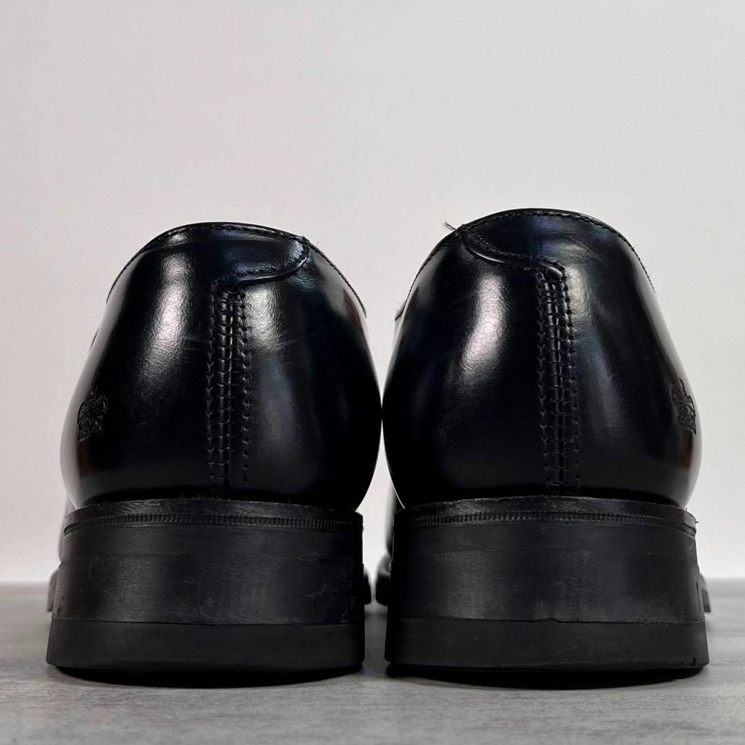 SANDERS(サンダース)の【美品】SANDERS ダブル モンク ストラップ レザー シューズ　革靴　黒 メンズの靴/シューズ(ブーツ)の商品写真