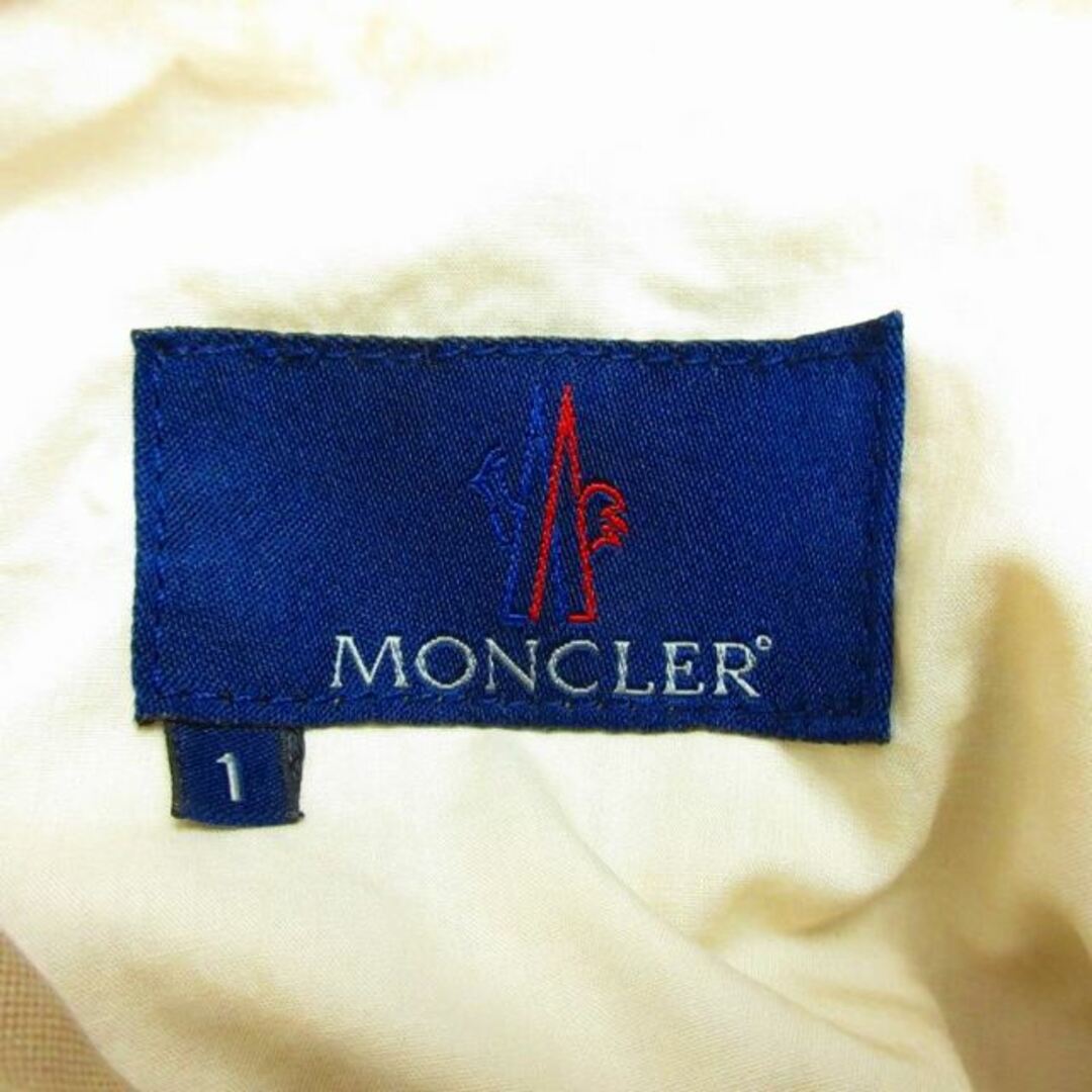 MONCLER(モンクレール)のモンクレール トレンチコート ステンカラー ロング 1 ベージュ IBO48 レディースのジャケット/アウター(トレンチコート)の商品写真