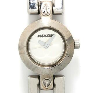ニクソン(NIXON)のNIXON(ニクソン) 腕時計 NICE 21 レディース シルバー(腕時計)