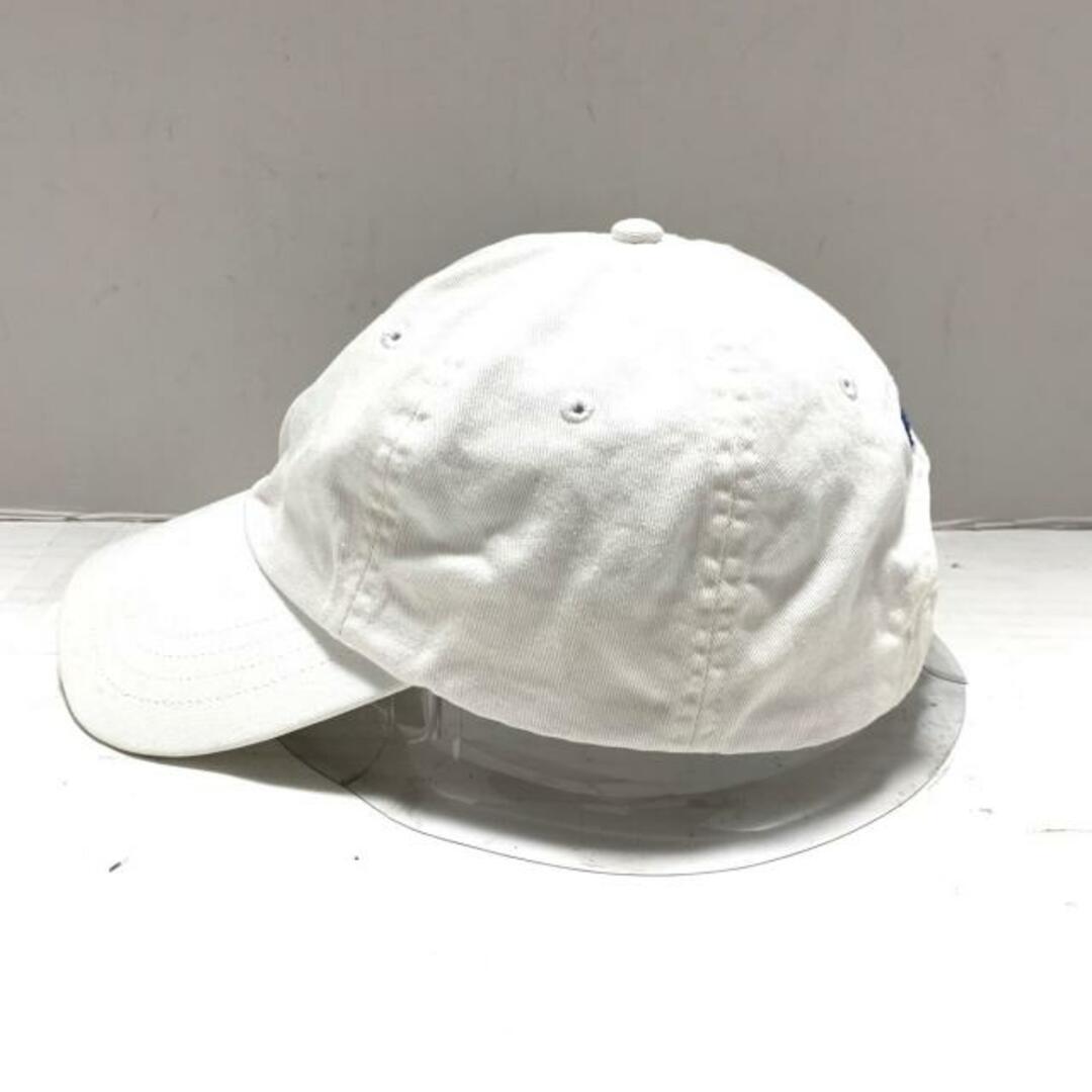 POLO RALPH LAUREN(ポロラルフローレン)のPOLObyRalphLauren(ポロラルフローレン) キャップ - 白 コットン レディースの帽子(キャップ)の商品写真