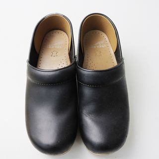 ダンスコ dansko PROFESSIONAL プロフェッショナル レザー クロッグシューズ 39/ブラック【2400013778046】(その他)