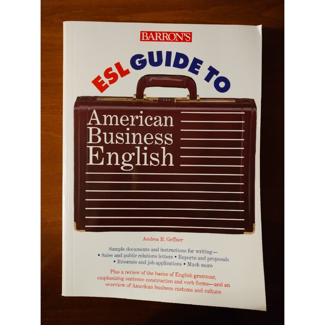 ビジネス英語 AmericanBusinessEnglish BARRON'S エンタメ/ホビーの本(ビジネス/経済)の商品写真