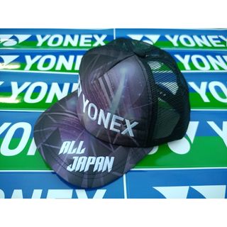 ヨネックス(YONEX)のYONEX'24年カタログ未掲載限定ALL JAPANメッシュキャップ(UNI)(その他)