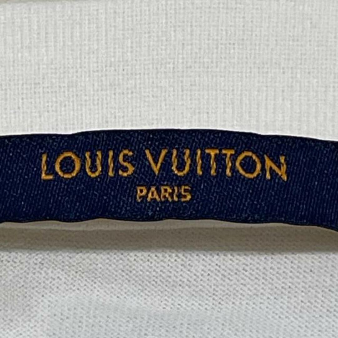 LOUIS VUITTON(ルイヴィトン)のLOUIS VUITTON(ルイヴィトン) 半袖Tシャツ サイズM ユニセックス - RM211NPGHKY73W 白×イエローグリーン×マルチ クルーネック レディースのトップス(Tシャツ(半袖/袖なし))の商品写真