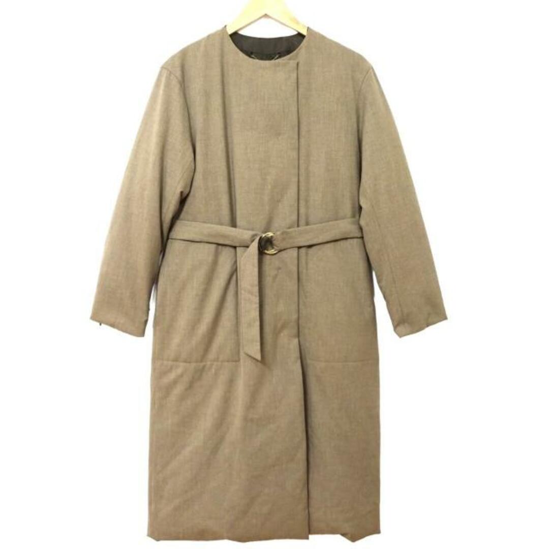 BEIGE,(ベイジ)のBEIGE(ベイジ) ダウンコート サイズ4 XL レディース美品  - ライトブラウン 長袖/冬 レディースのジャケット/アウター(ダウンコート)の商品写真