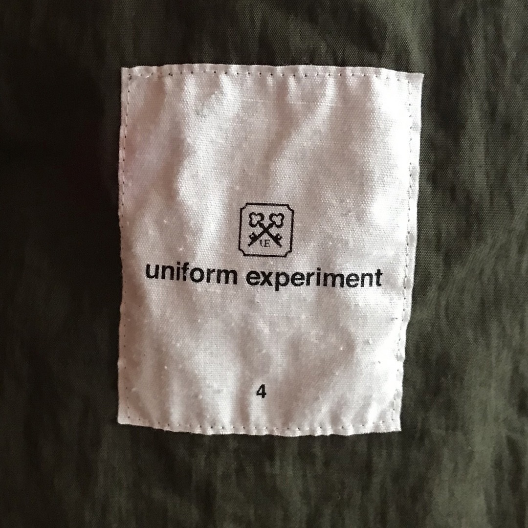 uniform experiment(ユニフォームエクスペリメント)のuniform experiment ドリップペイント モッズコート XLサイズ メンズのジャケット/アウター(モッズコート)の商品写真