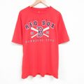 XL★古着 半袖 Tシャツ メンズ MLB ボストンレッドソックス 大きいサイ…