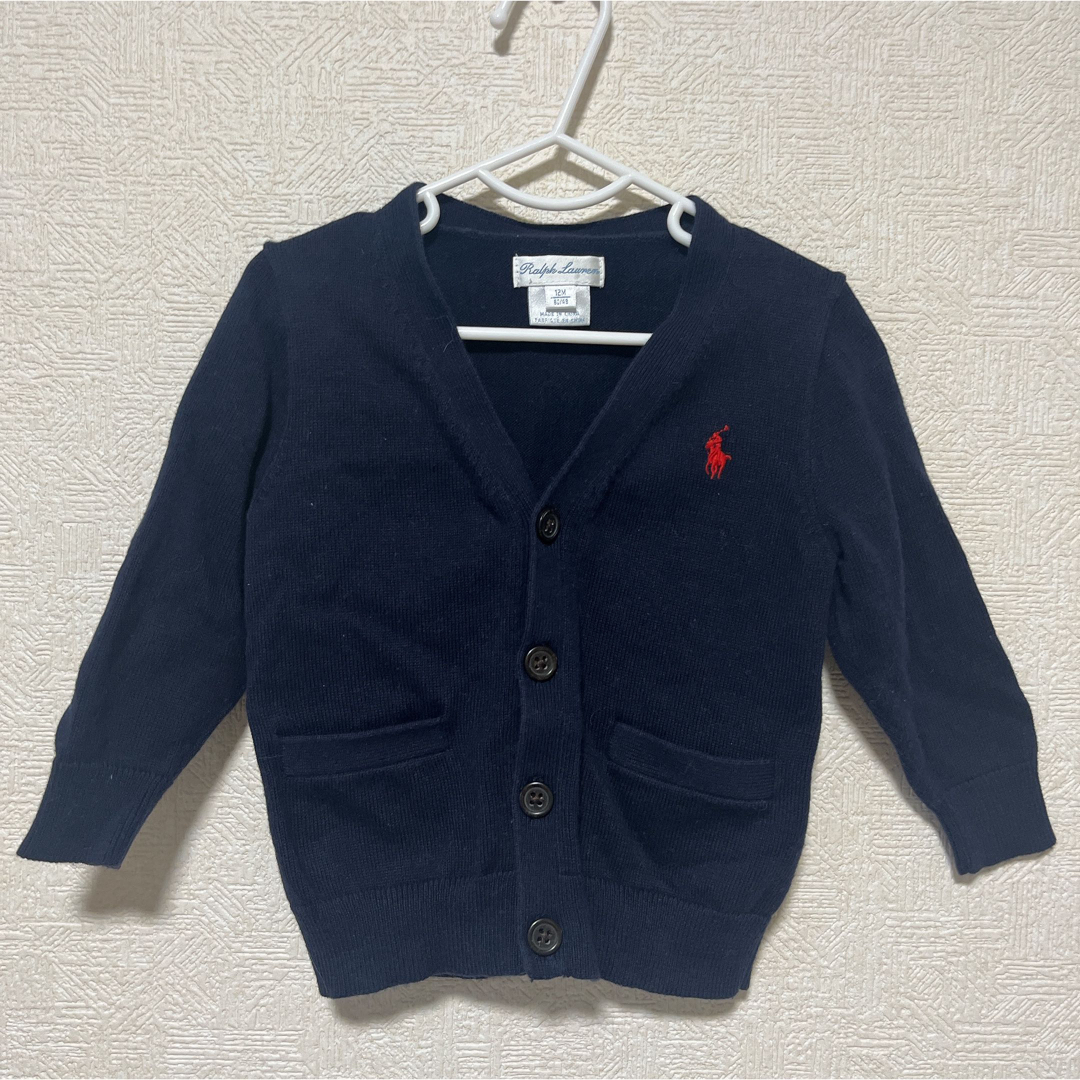 Ralph Lauren(ラルフローレン)のベビー用カーディガン/結婚式/撮影 キッズ/ベビー/マタニティのベビー服(~85cm)(カーディガン/ボレロ)の商品写真