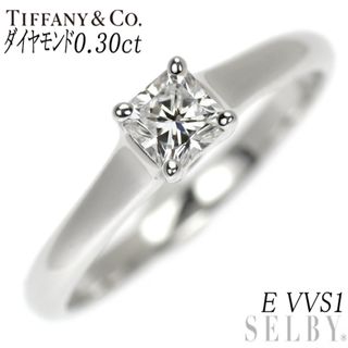 ティファニー(Tiffany & Co.)のティファニー Pt950 ダイヤモンド リング 0.30ct E VVS1 EX ルシダ(リング(指輪))