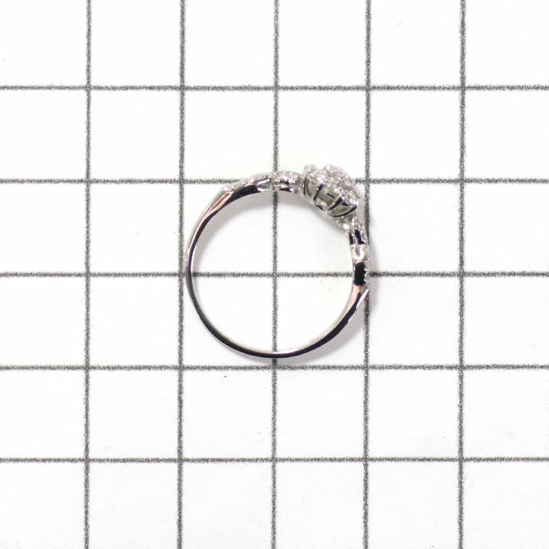 Pt950 天然ピンクダイヤモンド リング 0.148ct FLPP SI2 D0.34ct レディースのアクセサリー(リング(指輪))の商品写真