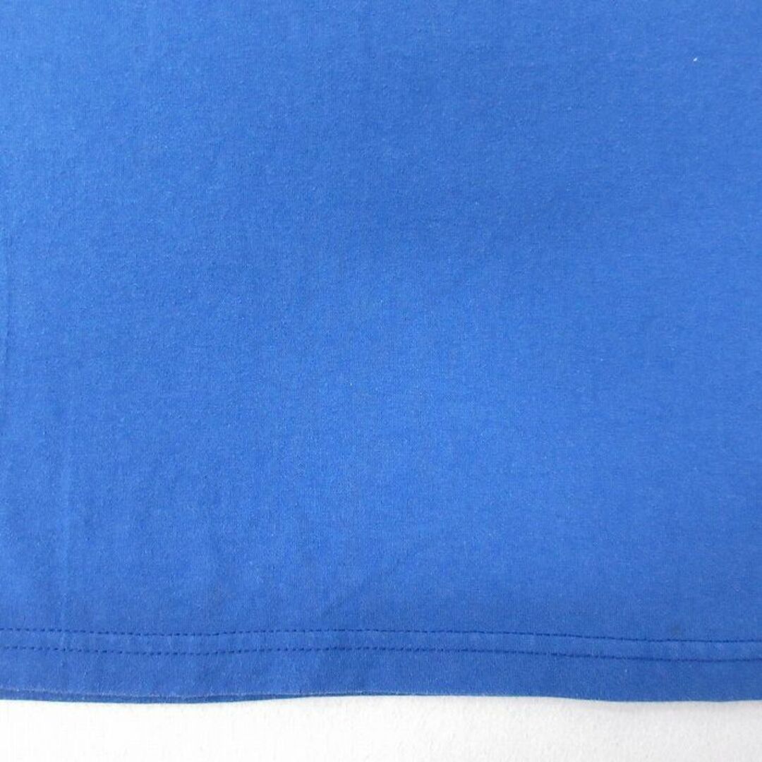 XL★古着 半袖 ビンテージ Tシャツ メンズ 90年代 90s TEAM DOI 大きいサイズ クルーネック 青 ブルー 23jun26 中古 メンズのトップス(Tシャツ/カットソー(半袖/袖なし))の商品写真