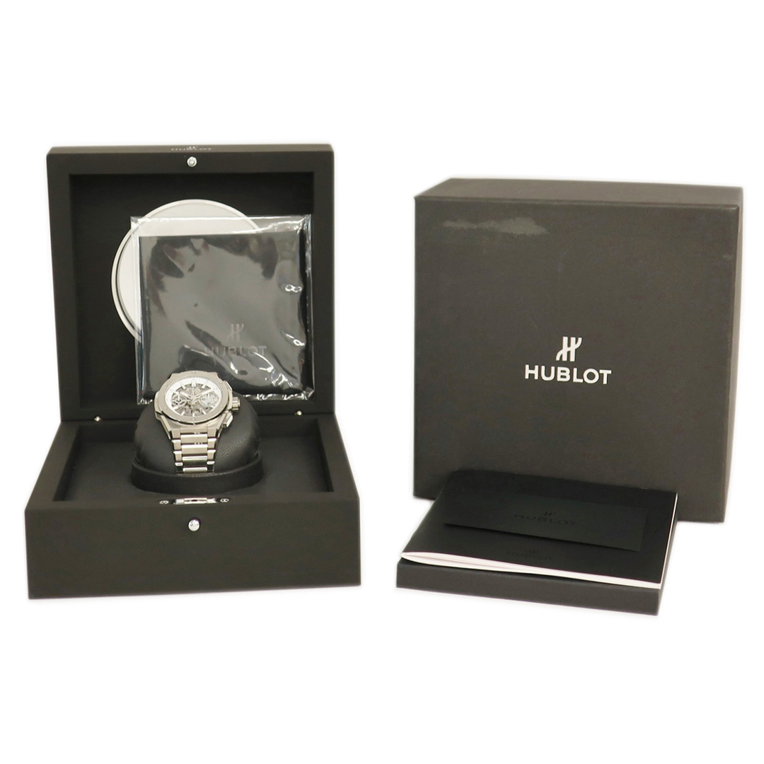 HUBLOT(ウブロ)のウブロ  ビッグバン インテグレーテッド チタニウム ホワイト 451. メンズの時計(腕時計(アナログ))の商品写真