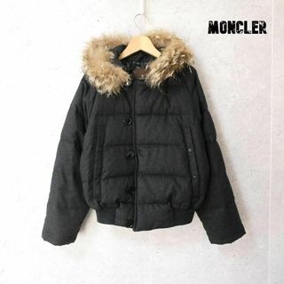 モンクレール(MONCLER)の良品 綺麗 MONCLER ブルガリ ウール×ナイロン ダウンジャケット(ダウンジャケット)