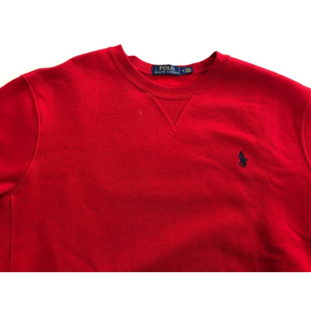 POLO RALPH LAUREN(ポロラルフローレン)のPOLO RALPH LAUREN（ポロラルフローレン）前V　裏起毛　スウェット　トレーナー【E2714-007】 メンズのトップス(スウェット)の商品写真