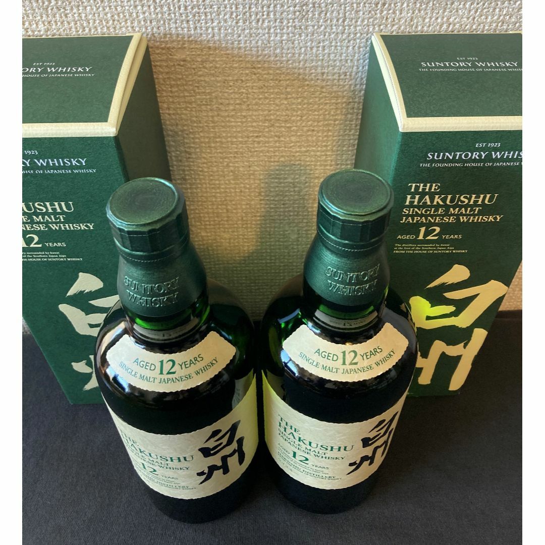 Suntory/サントリー　白州12年 HAKUSHU 12years 2本 食品/飲料/酒の酒(ウイスキー)の商品写真