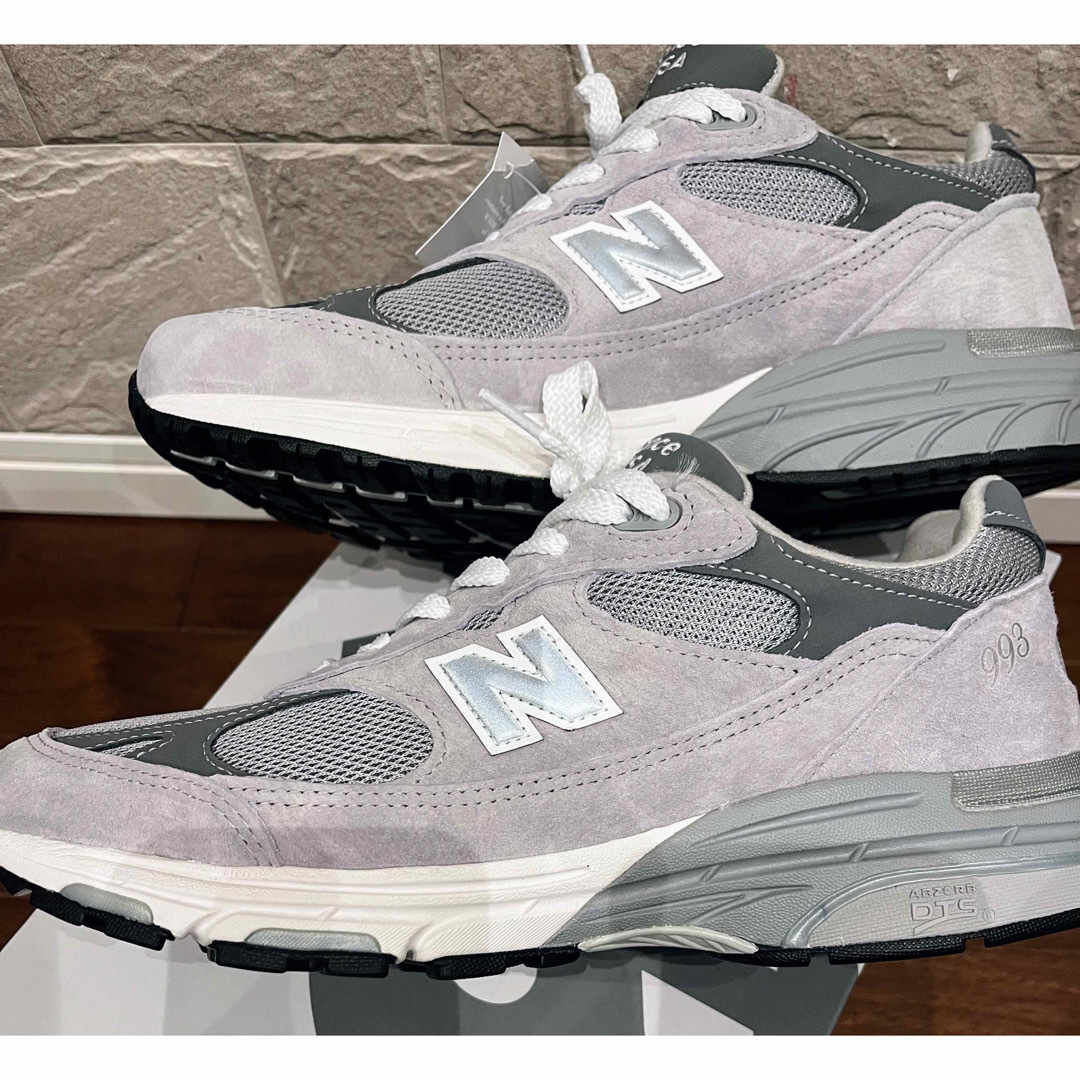 New Balance(ニューバランス)のBS様専用 ニューバランス MR993GR US10 28cm D グレー メンズの靴/シューズ(スニーカー)の商品写真