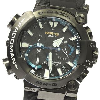 カシオ(CASIO)のカシオ CASIO MRG-BF1000R-1AJR G-SHOCK MR-G フロッグマン ソーラー電波 メンズ 美品 箱・保証書付き_809266(腕時計(アナログ))