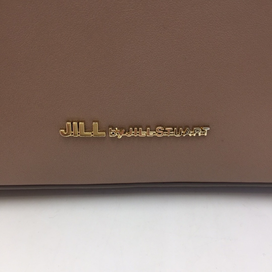 JILL by JILLSTUART(ジルバイジルスチュアート)のJILL by JILLSTUART ジルバイジルスチュアート リュック リングビジュー ピンクベージュ 美品 レディースのバッグ(リュック/バックパック)の商品写真