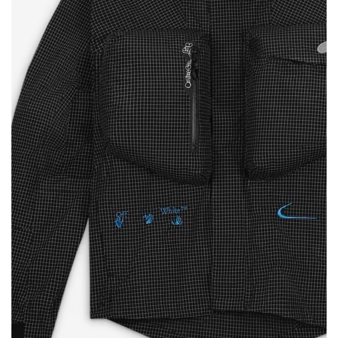 NIKE(ナイキ)のNike off white ジャケット　S メンズのジャケット/アウター(マウンテンパーカー)の商品写真