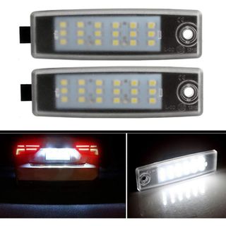 ハイエース 200系 ナンバー灯 LED 2個 白 ライセンス ランプ(汎用パーツ)