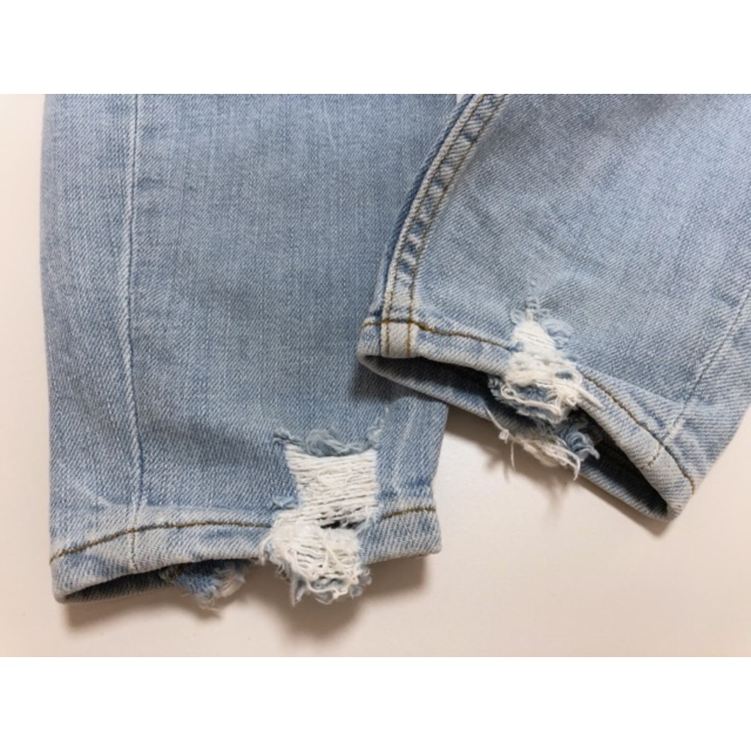 ZARA(ザラ)のZARA（ザラ）0840/375　ダメージ加工　ストレッチ　スキニー　テーパード　デニムパンツ【E2726-007】 メンズのパンツ(デニム/ジーンズ)の商品写真