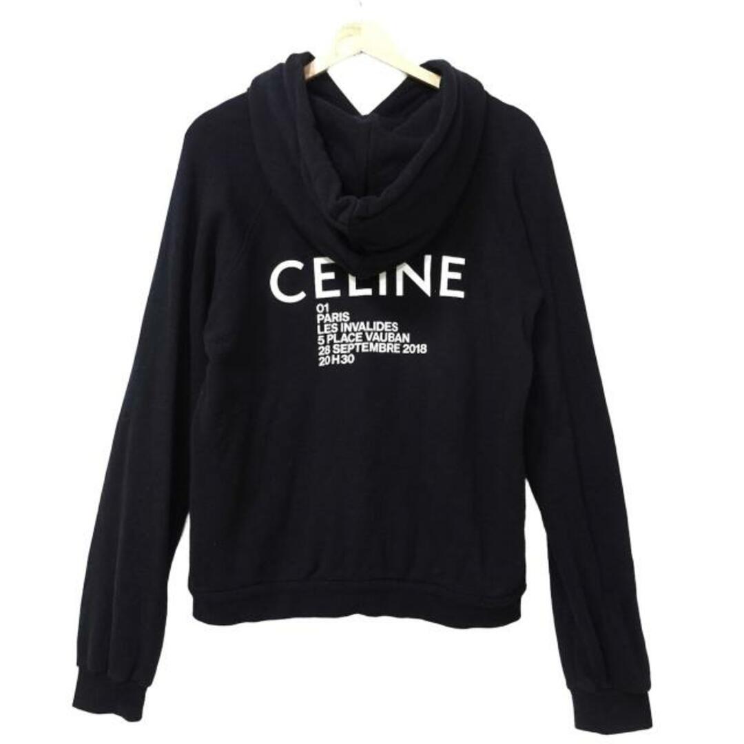 celine(セリーヌ)のCELINE(セリーヌ) パーカー サイズL レディース - 2Y005632E 黒 長袖 レディースのトップス(パーカー)の商品写真