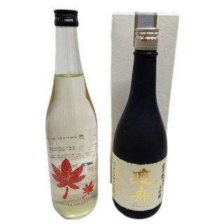 日本酒2本セット 純米大吟醸 府中誉 渡舟 720ml /清酒 仙禽UAコレクション もみじ 720ml 【未開栓品】 U2311K3232a(日本酒)