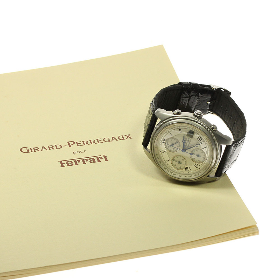 GIRARD-PERREGAUX(ジラールペルゴ)のジラール・ペルゴ GIRARD-PERREGAUX 4910 GP4900 クロノグラフ 自動巻き メンズ 極美品 保証書付き_808887 メンズの時計(腕時計(アナログ))の商品写真