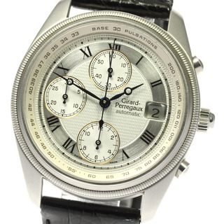 ジラールペルゴ(GIRARD-PERREGAUX)のジラール・ペルゴ GIRARD-PERREGAUX 4910 GP4900 クロノグラフ 自動巻き メンズ 極美品 保証書付き_808887(腕時計(アナログ))