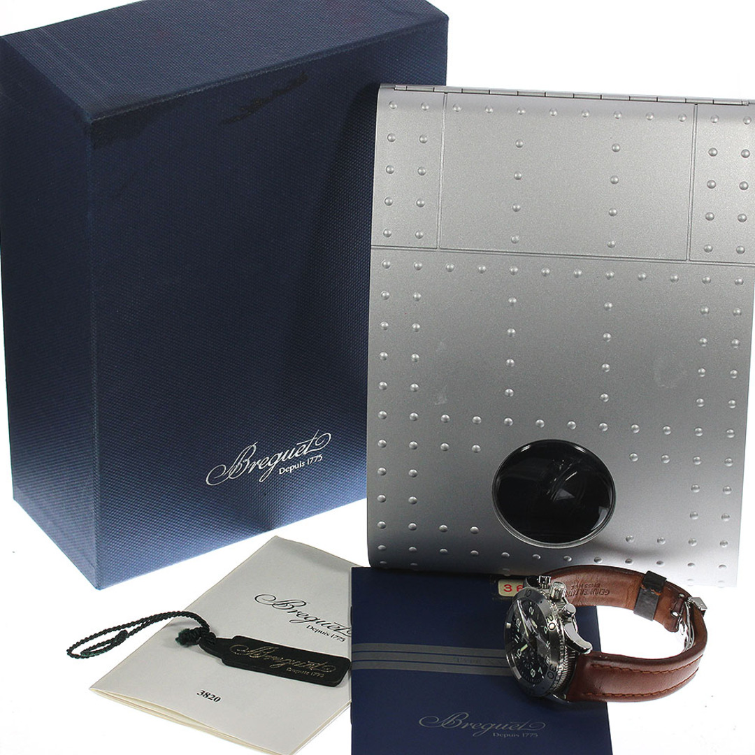 Breguet(ブレゲ)のブレゲ Breguet 3820ST/H2/3W6 トランスアトランティック タイプ XX クロノグラフ 自動巻き メンズ 箱・保証書付き_805744 メンズの時計(腕時計(アナログ))の商品写真