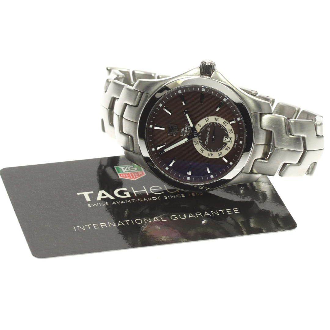 TAG Heuer(タグホイヤー)のタグホイヤー TAG HEUER WJF211C リンク キャリバー6 デイト 自動巻き メンズ 保証書付き_800859 メンズの時計(腕時計(アナログ))の商品写真