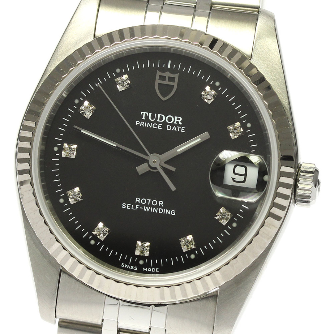 Tudor(チュードル)のチュードル TUDOR 74034 プリンスデイト WGベゼル 10P cal.2824-2 自動巻き メンズ 良品 _808847 メンズの時計(腕時計(アナログ))の商品写真