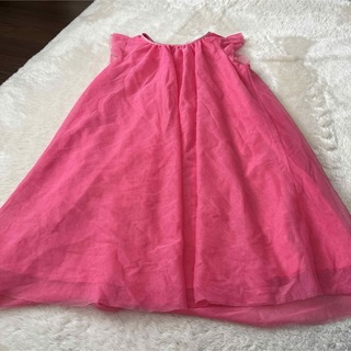 エイチアンドエム(H&M)のピンクドレス(ドレス/フォーマル)