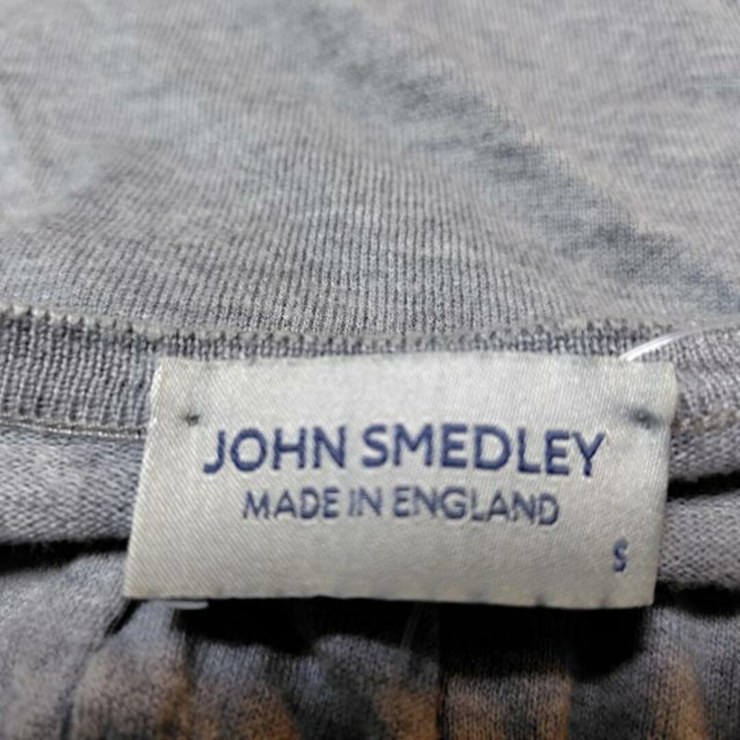 JOHN SMEDLEY(ジョンスメドレー)のJOHN SMEDLEY(ジョンスメドレー) カーディガン サイズS レディース - グレー 長袖 レディースのトップス(カーディガン)の商品写真