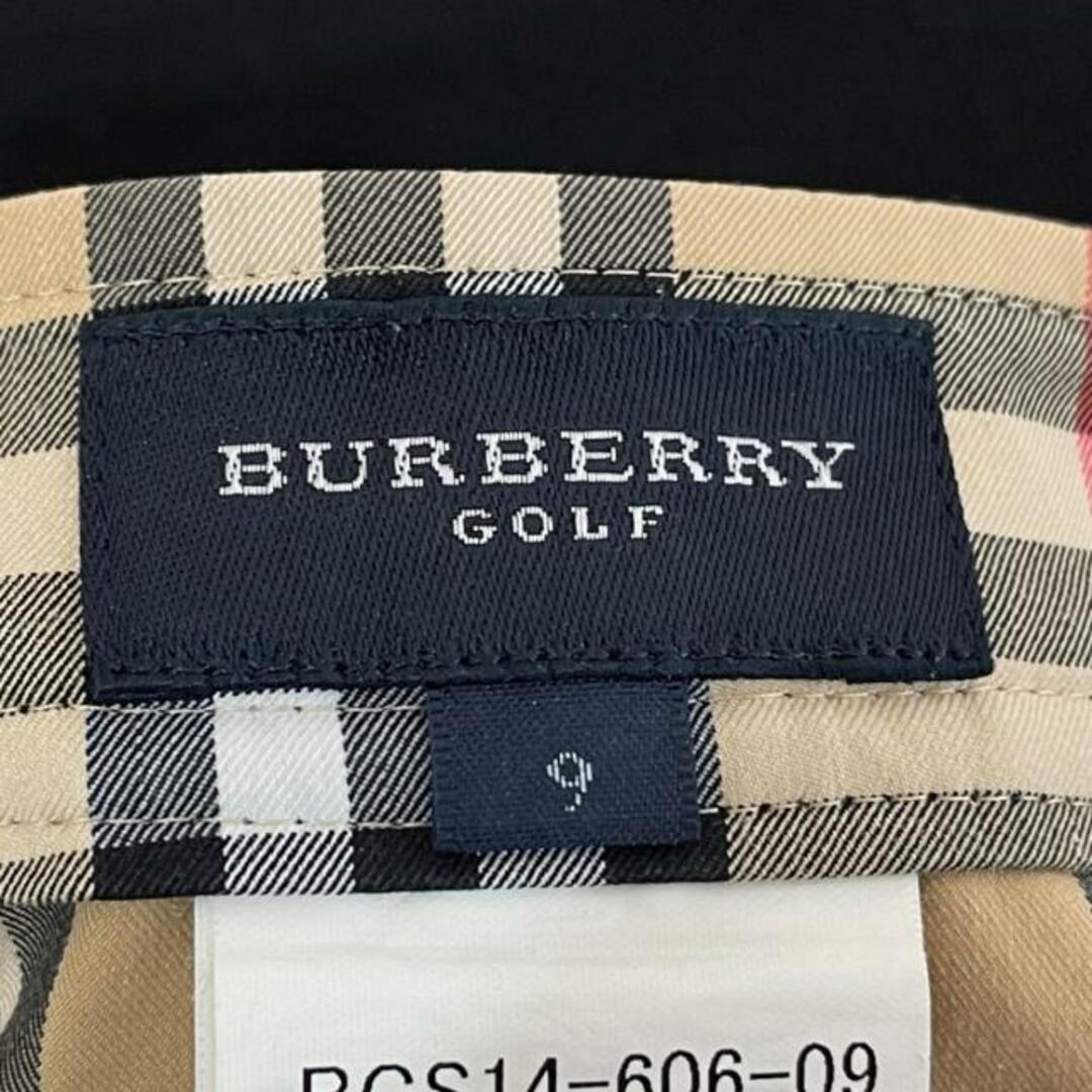 BURBERRYGOLF(バーバリーゴルフ) ハーフパンツ サイズ9 M レディース - ベージュ×黒×マルチ チェック柄 レディースのパンツ(ハーフパンツ)の商品写真