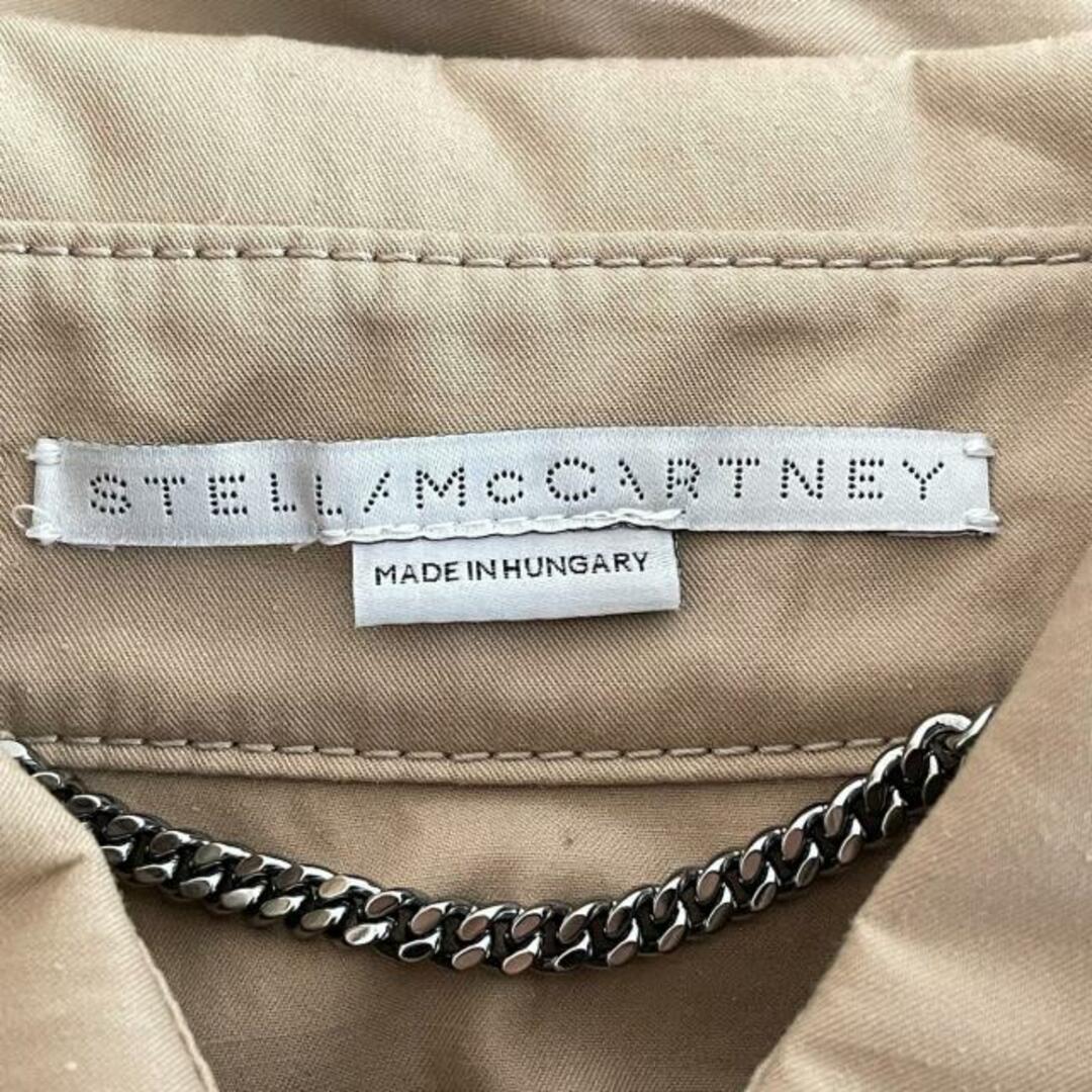 Stella McCartney(ステラマッカートニー)のstellamccartney(ステラマッカートニー) コート サイズ36 M レディース - ライトブラウン 長袖/春/秋 レディースのジャケット/アウター(その他)の商品写真