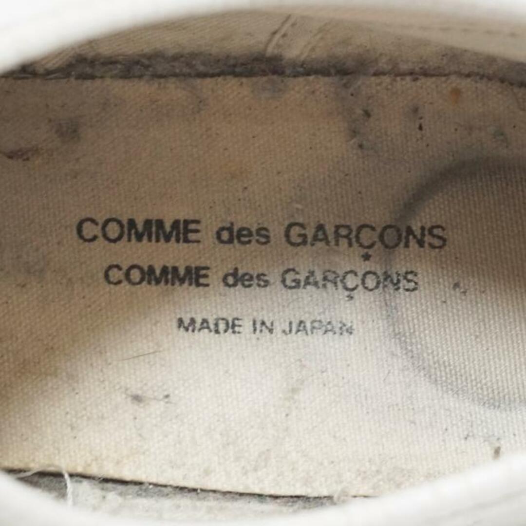 COMMEdesGARCONS COMMEdesGARCONS(コムデギャルソン コムデギャルソン) スニーカー 23.0 レディース - 白 レザー レディースの靴/シューズ(スニーカー)の商品写真