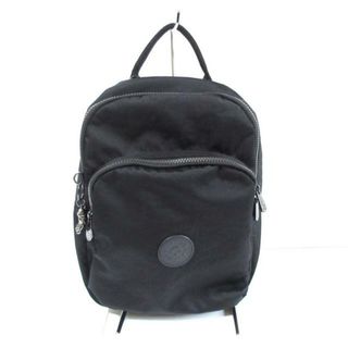 キプリング(kipling)のKipling(キプリング) リュックサック - 黒 ナイロン(リュック/バックパック)