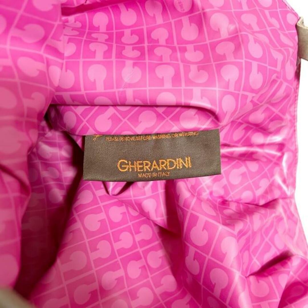GHERARDINI(ゲラルディーニ)のGHERARDINI(ゲラルディーニ) トートバッグ - ベージュ×カーキ×ダークグレー 迷彩柄 合皮 レディースのバッグ(トートバッグ)の商品写真
