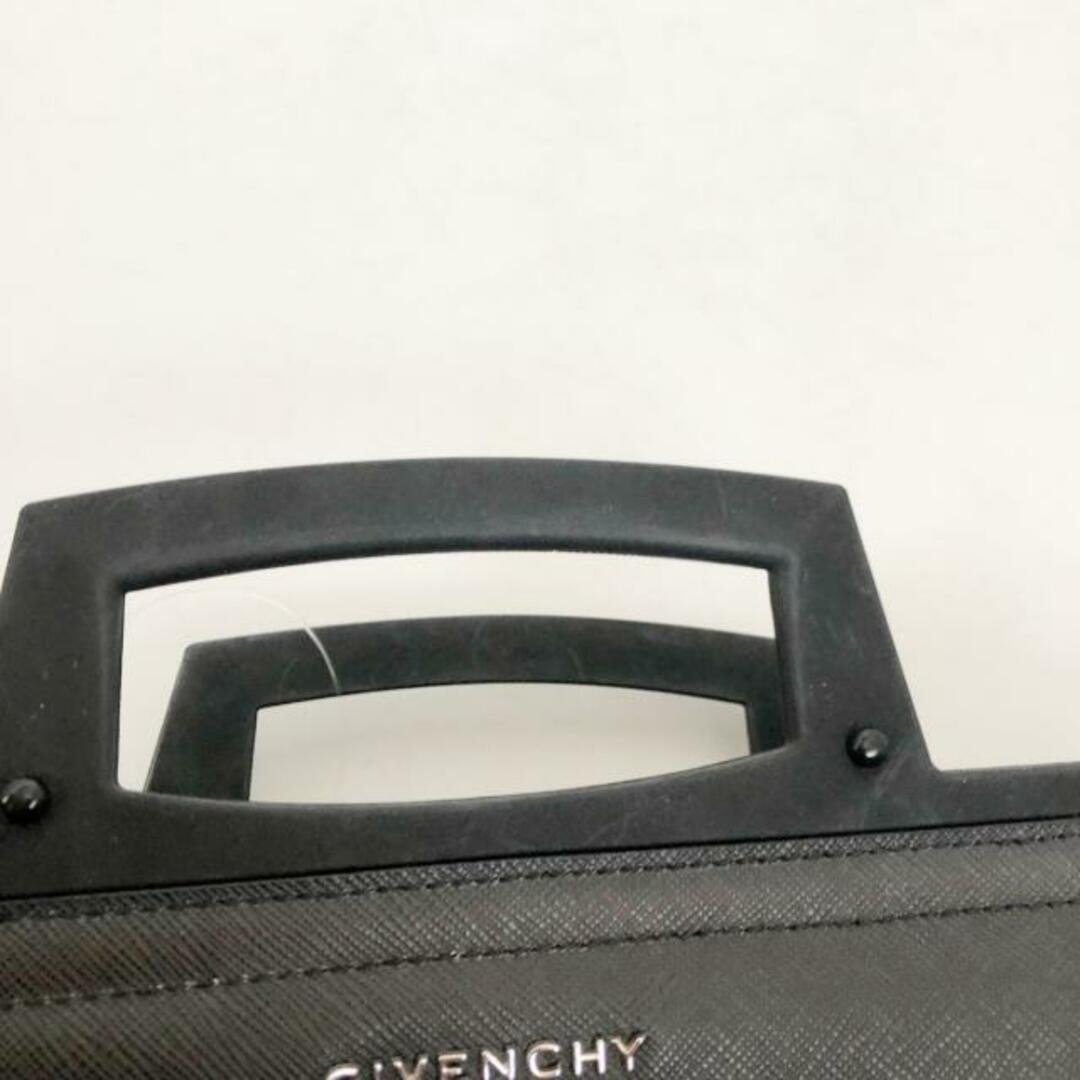 GIVENCHY(ジバンシィ)のGIVENCHY(ジバンシー) トートバッグ - 黒×ブラウン×マルチ マチなし PVC(塩化ビニール) レディースのバッグ(トートバッグ)の商品写真