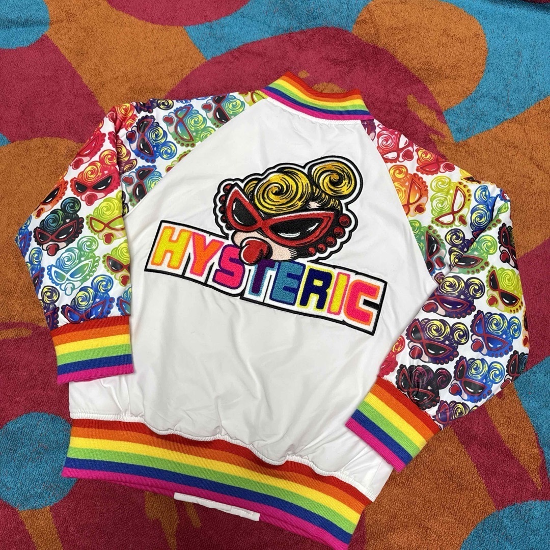 HYSTERIC MINI(ヒステリックミニ)のヒスミニ ブルゾン 110cm キッズ/ベビー/マタニティのキッズ服女の子用(90cm~)(ジャケット/上着)の商品写真