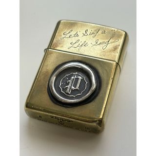 ジッポー(ZIPPO)のZippo/ライター/ビンテージ/アーマー/両面/ゴールド/2015/限定/良品(タバコグッズ)