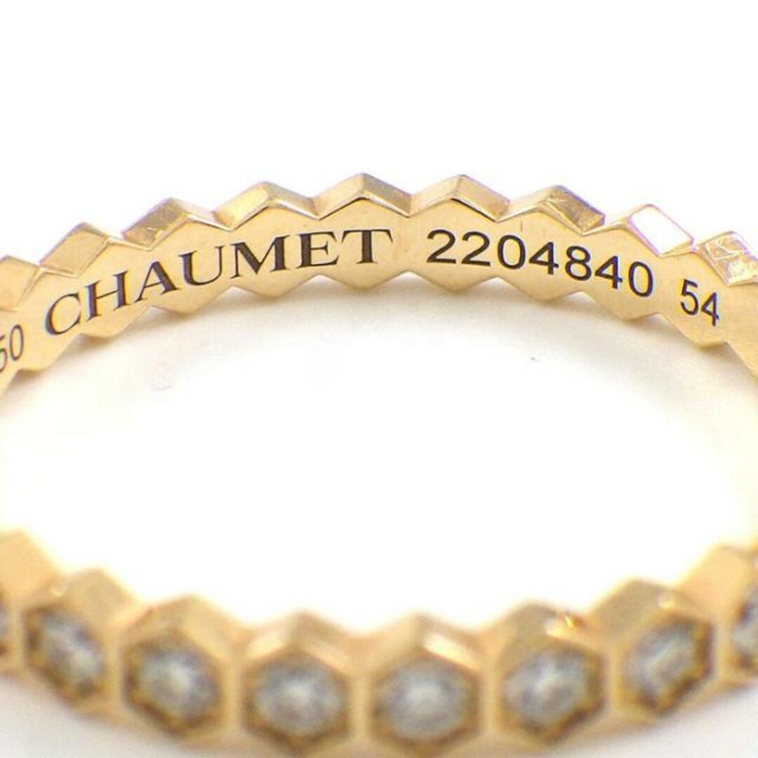 CHAUMET(ショーメ)のショーメ Chaumet リング ビー マイ ラブ ハニカム 2.5mm 081935 フルサークル エタニティ 28ポイント ダイヤモンド 0.43ct K18PG 13.5号 / #54 【箱・保付き】 【中古】 レディースのアクセサリー(リング(指輪))の商品写真